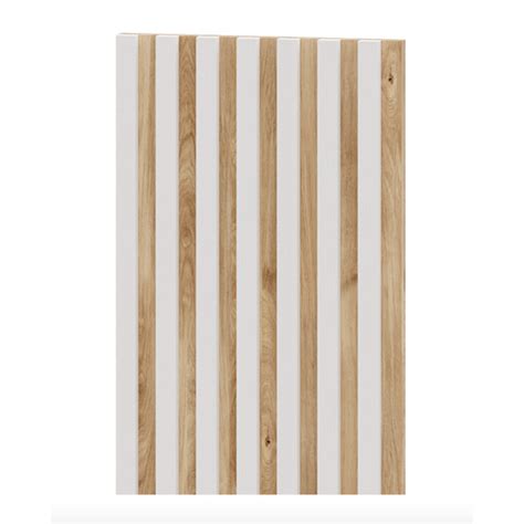 Panel Decorativo Madera Palillería alistado Blanco Line Compra Online