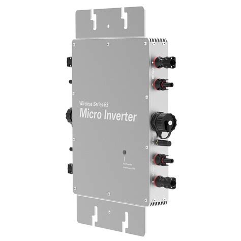 ACOPOWER WVC-1400 Micro Inverter IP65 Waterproof Grid Tie Inverter ...