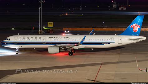 B 8675 China Southern Airlines Airbus A321 211 WL Photo By GuoZeyi