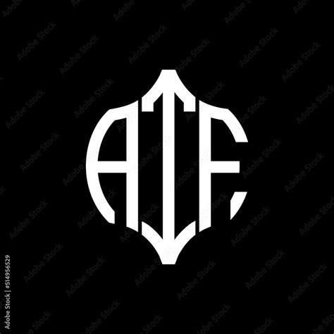 Atf Letter Logo Atf Best Black Ground Vector Image Atf Monogram Logo