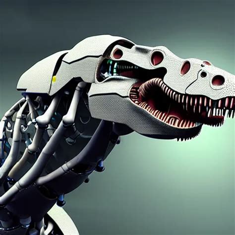 Cyborg T Rex In A Lab Extended Robotic Arms Stable Diffusion Openart