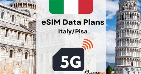 Pisa Plan De Datos De Internet Esim Para Italia G G De Alta