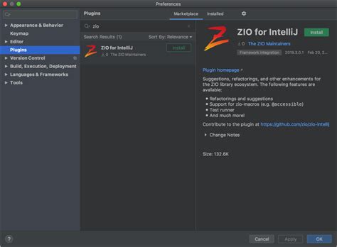 Github Zio Zio Intellij A Companion Intellij Idea Plugin For The Zio