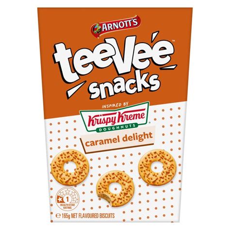 Arnott's Have Created Krispy Kreme TeeVee Snacks In A Heavenly Collab