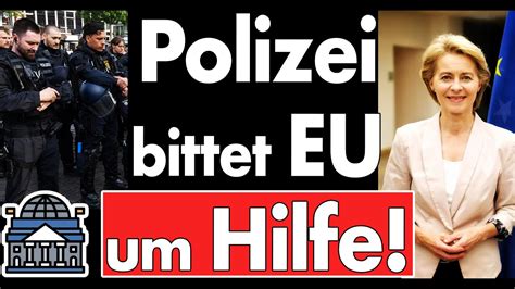 Eilt Polizeigewerkschaft bittet EU um Hilfe Beschwerde über