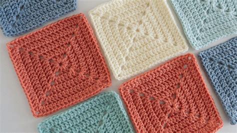 Crochet A Perfect Solid Granny Square Youtube