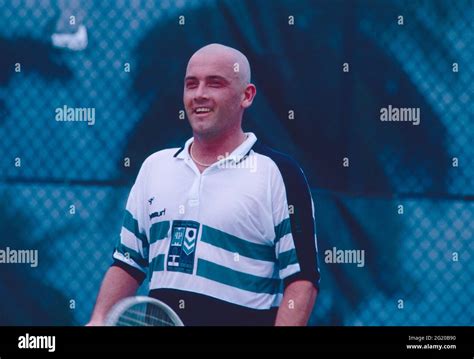 Swedish Tennis Player Mikael Pernfors US Open 1991 Stock Photo Alamy