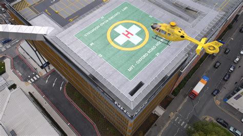 Work Begins On 3 9m Helipad For Manchester Hospitals