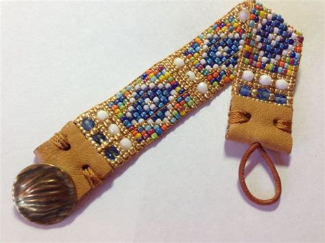 Sundance Style Southwestern Multicolored Hand Loomed Beaded Bracelet