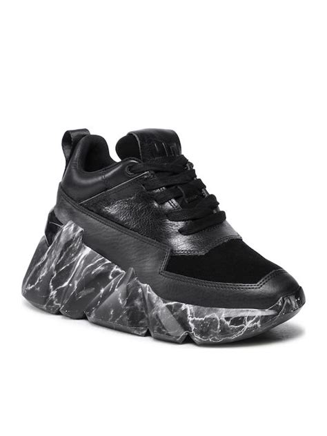 United Nude Space Kick Max 10656608159 Γυναικεία Chunky Sneakers Μαύρα