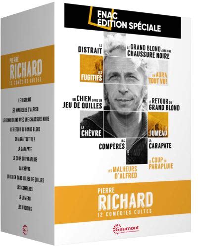 Coffret Pierre Richard 12 Films Edition Spéciale Fnac DVD DVD Zone 2