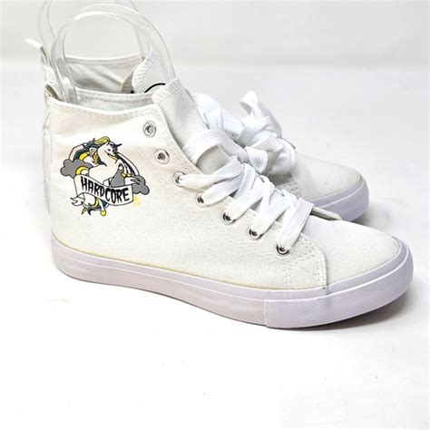 Hot Topic Shoes Hot Topic Canvas High Top Sneakers Hardcore Unicorn