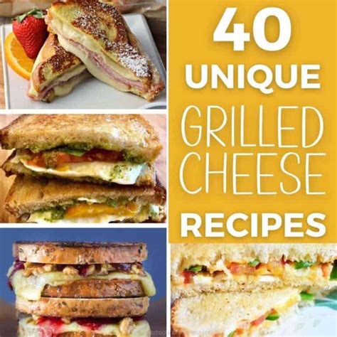 40 Grilled Cheese Sandwich Recipes-Grilled Cheese Variations