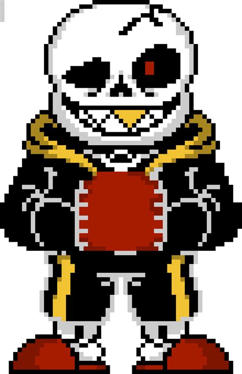 Underfell snas pixel art