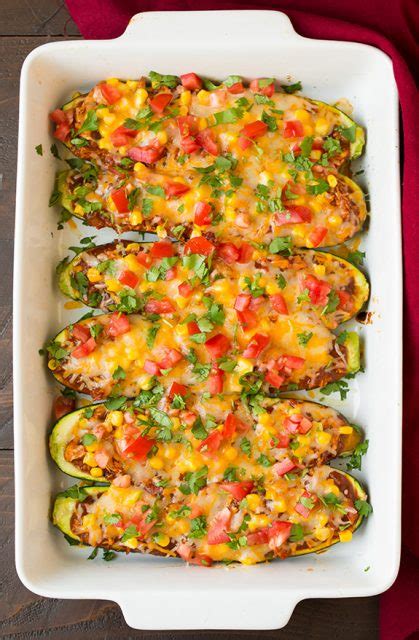 Chicken Enchilada Zucchini Boats Bowie News