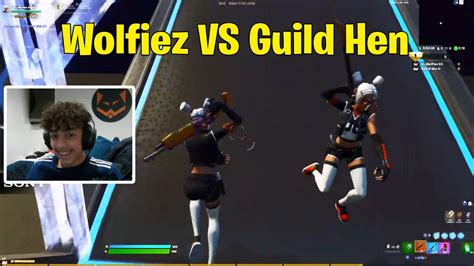 Wolfiez VS Guild Hen 1V1 Buildfights Fortnite 1v1 YouTube