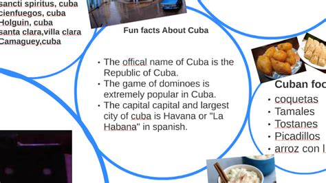 Fun Facts about Cuba by Lizsandra Peralta on Prezi