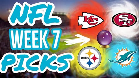 Nfl Week 7 Picks And Predictions 2022 Youtube