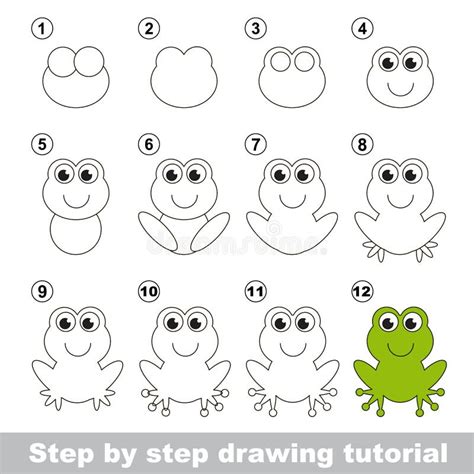 How To Draw A Simple Frog