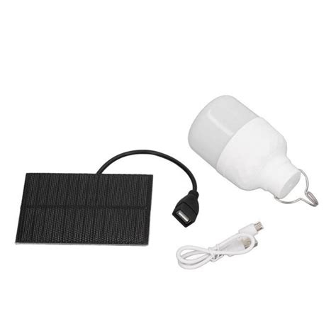 Fdit Ampoule Solaire Ampoule Led Nergie Solaire W K Lm