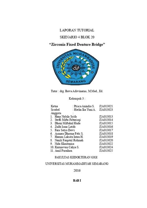 Download Pdf Laporan Tutorial Skenario 4 Blok 20 Kelompok 3