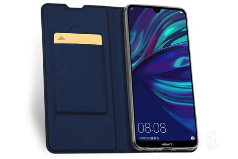 Luxusn Slim Fit Puzdro Tmavomodr Pre Huawei P Smart Honor