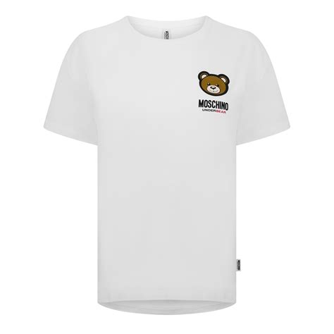 Moschino Under Bear T Shirt Women Regular Fit T Shirts Flannels