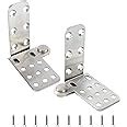 TamBee Door Pivot Hinges 180 Degree Heavy Duty Hinges For Wood Doors