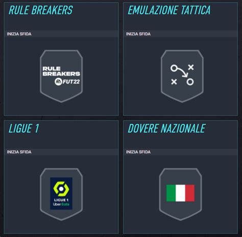 FIFA 22 Sfida Creazione Rosa Verratti RuleBreakers Weareutita