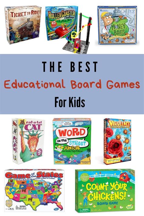 The best educational board games for kids – Artofit