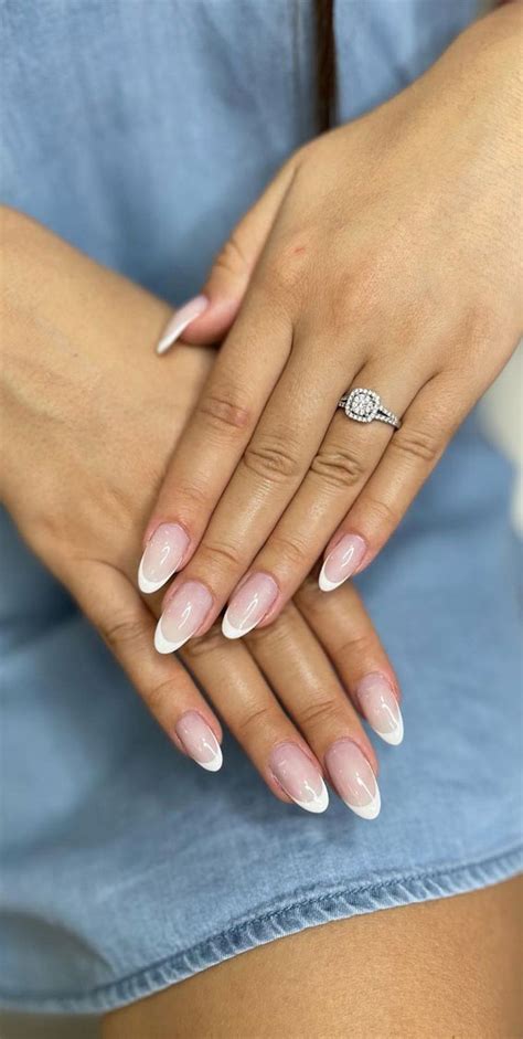 40 Stylish French Tip Nails For Any Nail Shape Subtle Nails I Take