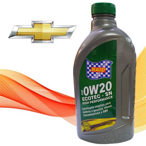 Oleo De Motor 0w20 Sintetico Gm Onix Cobalt Cruze Prisma S10