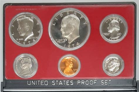 1974 S US Mint Clad Proof Set Beautiful GEM Coins ONLY NO Box EBay