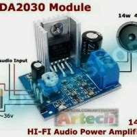 Review TDA2030A 14w Hi Fi Audio Power Amplifier 12 36v TDA 2030 Module