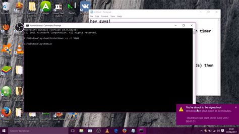 How To Set A Shutdown Timer Using Cmd In Windows 10 YouTube