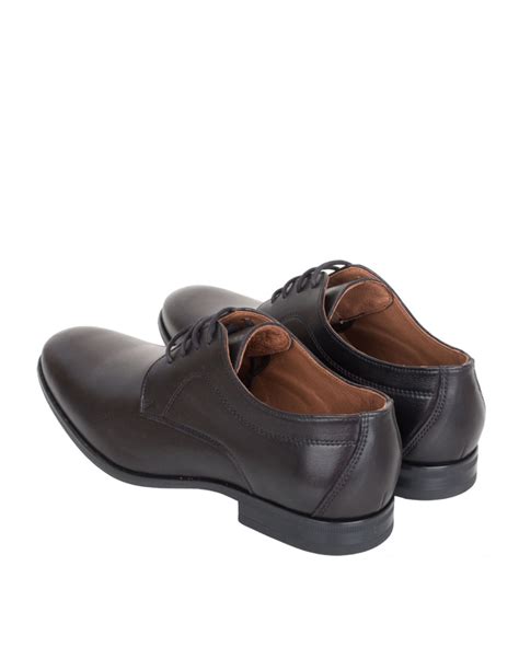 Zapatos Vestir Hombre Piel Negros Pera Limonera