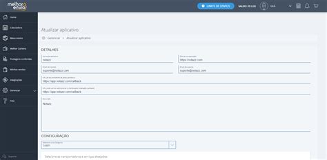 Integra O Melhor Envio Base De Conhecimento Notazz