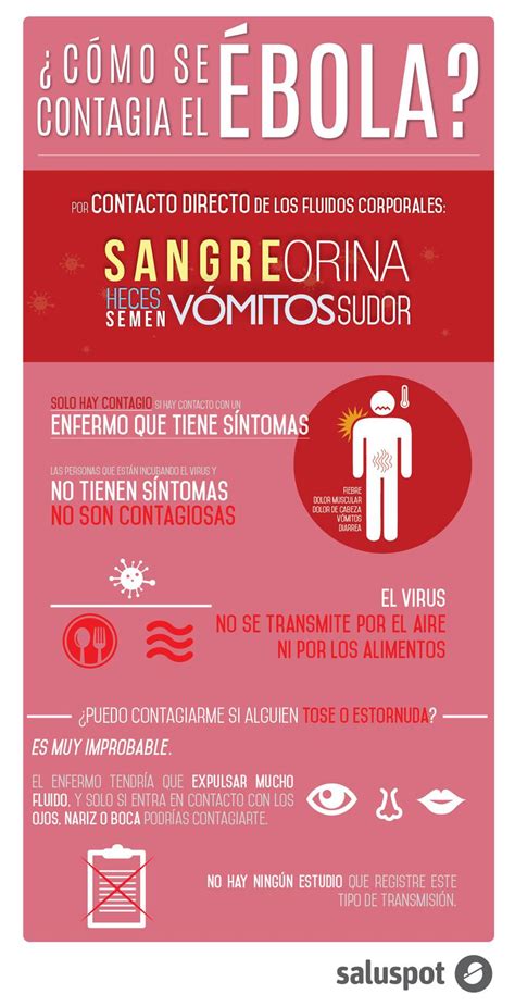 ¿cómo Se Contagia El ébola Infografías Multimedia Sinc