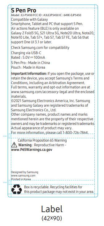 Galaxy Z Fold 3 S Pen Pro compatibility has been confirmed by the FCC ...