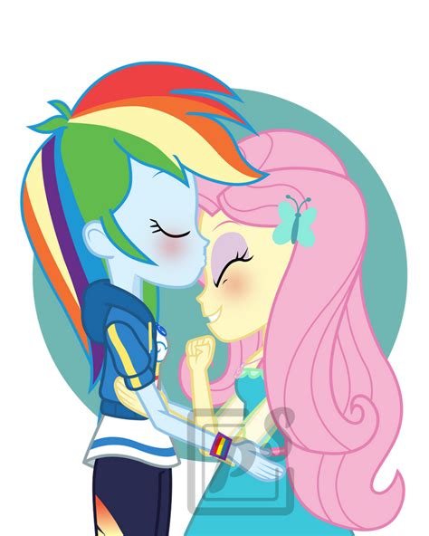 3483405 Safe Fluttershy Rainbow Dash Human Equestria Girls G4