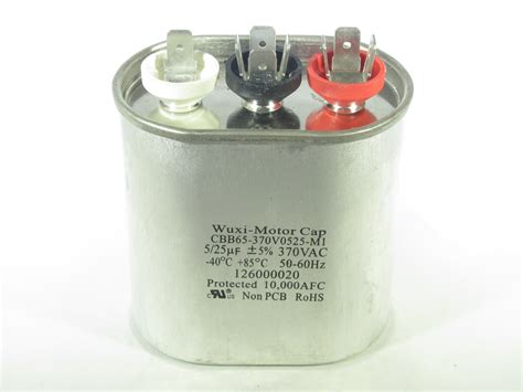 CBB65 370V0525 M1 5 25 UF 370 VAC Capacitor 126000020 Capacitor