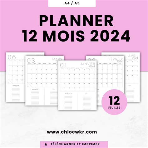 Calendrier Imprimer Chlo Wkr