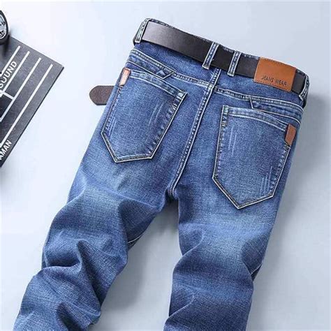 Jeans Homme Jeans Pour Hommes Pantalons Extensibles Business Style Mode