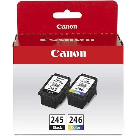 Amazon Genuine Canon PG 245 Black Ink Cartridge 2 Pieces