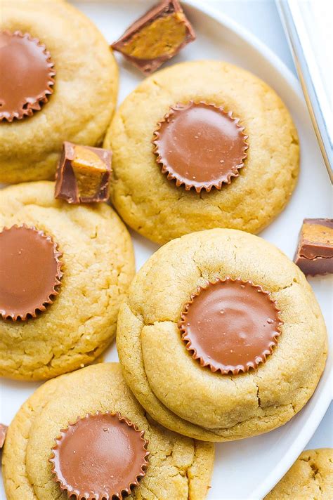 Peanut Butter Cup Cookies Thick And Soft