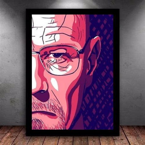 Quadro Decorativo Walter White Breaking Bad Elo7