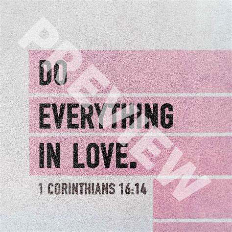 1 Corinthians 16:14 - Innovative Faith Resources