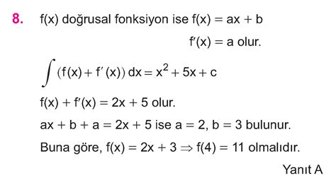 Ntegral Alma Kurallari Ar Ivleri Cep Test Z Mleri