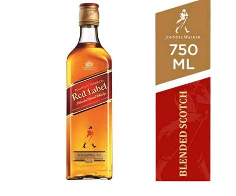 Whisky Johnnie Walker Red Label 750ml Whisky Magazine Luiza