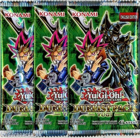 Yugioh Duelist Pack Yugi Unl Edition New And Sealed Booster Packs X